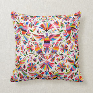 Mexikanisches Design Farbige Tauben & Fasan Kissen