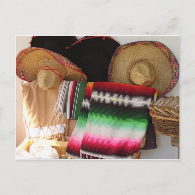 mexikanisches Erbe Postkarte (Vorderseite)