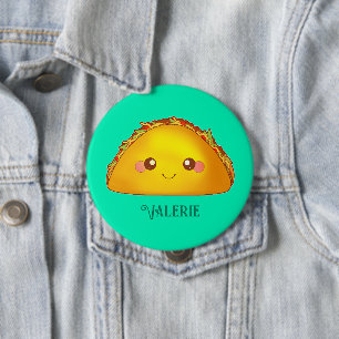 Mexikanisches Erdbeerriff - Hard Muschel Taco Button