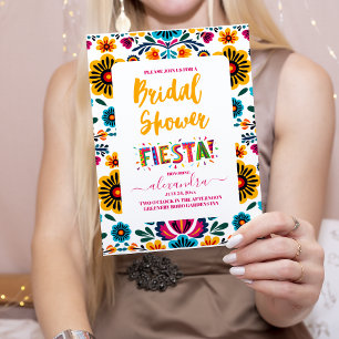 Mexikanisches Fiesta Brautparty Einladung