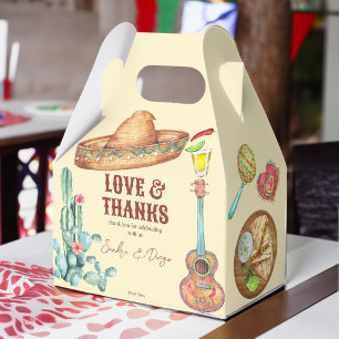 mexikanisches Fiesta-Party personalisiert Geschenkschachtel