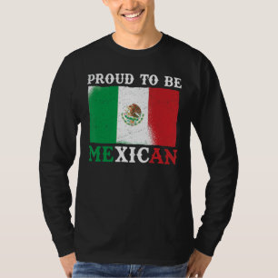 Mexikanisches Flaggenstolz T-Shirt