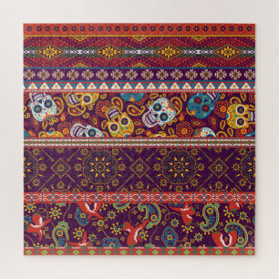 Mexikanisches Flickwerk: Vintages Design.