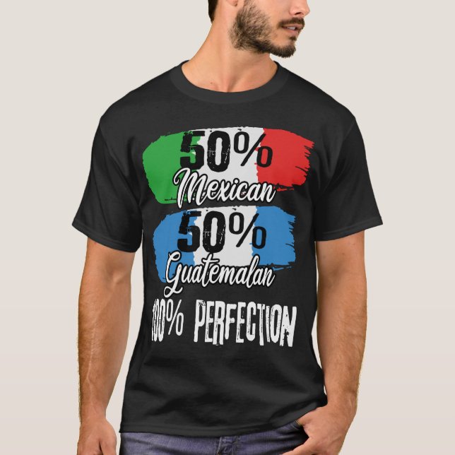Mexikanisches guatemaltekisches Erbe Mexiko Guatem T-Shirt (Vorderseite)