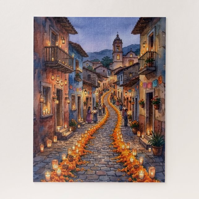 Mexikanisches Herbstpuzzle (Vertikal)