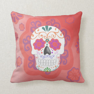 Mexikanisches Kissen des Totenkopfs