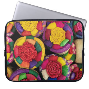 Mexikanisches Korbgeflecht Laptopschutzhülle