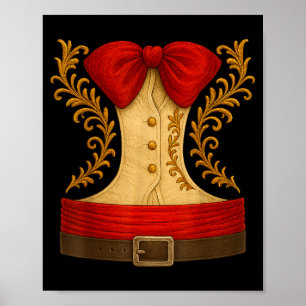 Mexikanisches Mariachi-Halloween-Kostüm Cinco de M Poster