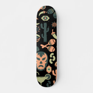 Mexikanisches Muster Skateboard