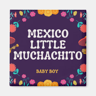 Mexikanisches niedliches Klein Muchacho Boy Baby Magnet
