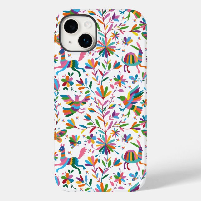 mexikanisches osmanisches Muster Case-Mate iPhone 14 Plus Hülle (Rückseite)