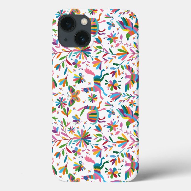 mexikanisches osmanisches Muster Case-Mate iPhone Hülle (Rückseite)