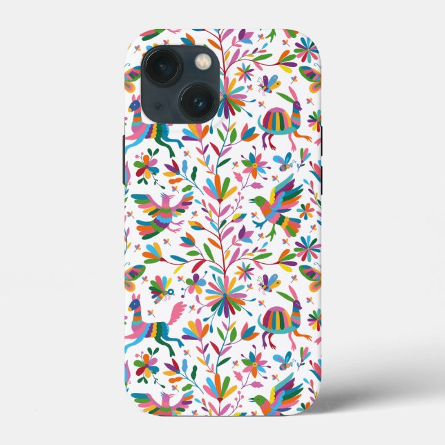 mexikanisches osmanisches Muster Case-Mate iPhone Hülle (Rückseite)