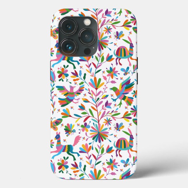 mexikanisches osmanisches Muster Case-Mate iPhone Hülle (Rückseite)