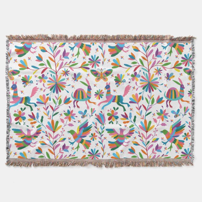 mexikanisches osmanisches Muster Decke (Vorderseite)