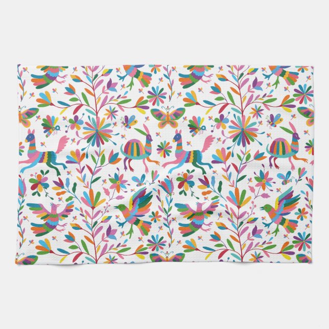 mexikanisches osmanisches Muster Geschirrtuch (Horizontal)
