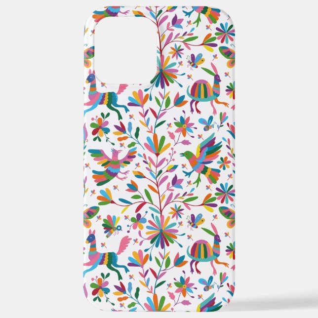 mexikanisches osmanisches Muster iPhone 12 Pro Max Hülle (Rückseite)