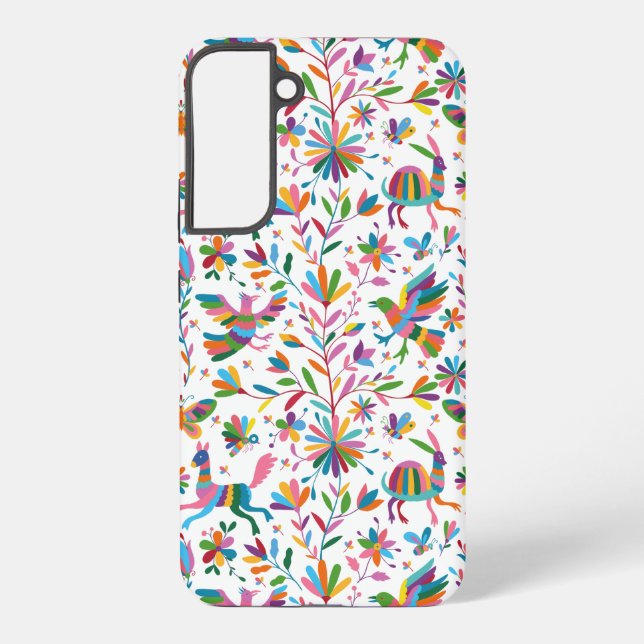 mexikanisches osmanisches Muster Samsung Galaxy Hülle (Rückseite)
