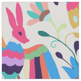 mexikanisches Otomi-Inspiriertes Gewebe Stoff