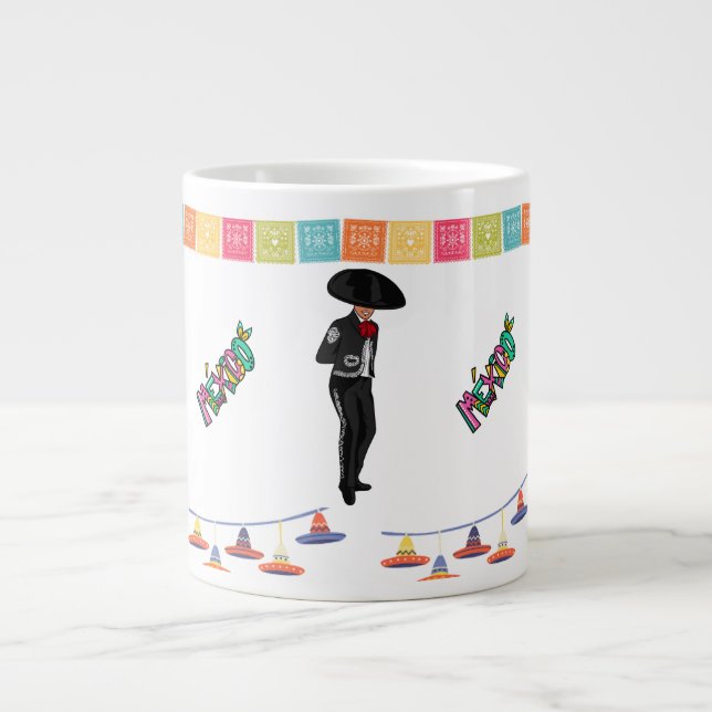 Mexikanisches Party Kaffee Tasse (Vorderseite)