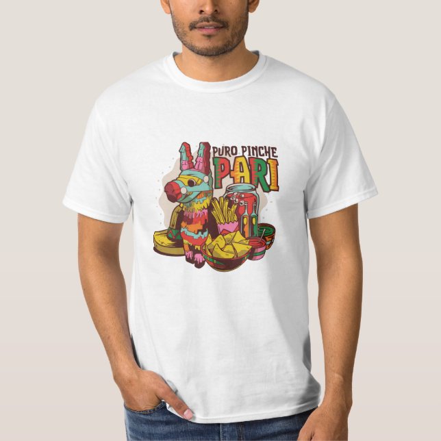 mexikanisches Party T-Shirt (Vorderseite)
