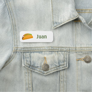Mexikanisches Restaurant Taco Namensschild