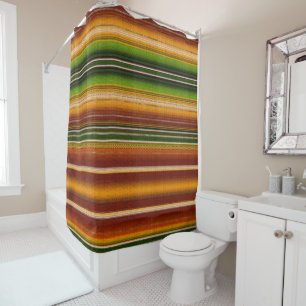 Mexikanisches serape #1 duschvorhang
