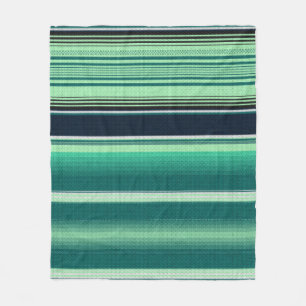 Mexikanisches serape #2 fleecedecke