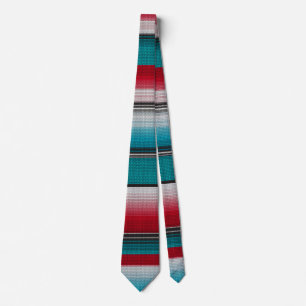 Mexikanisches serape #5 krawatte