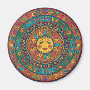 mexikanisches Sonnenmagnet Magnet