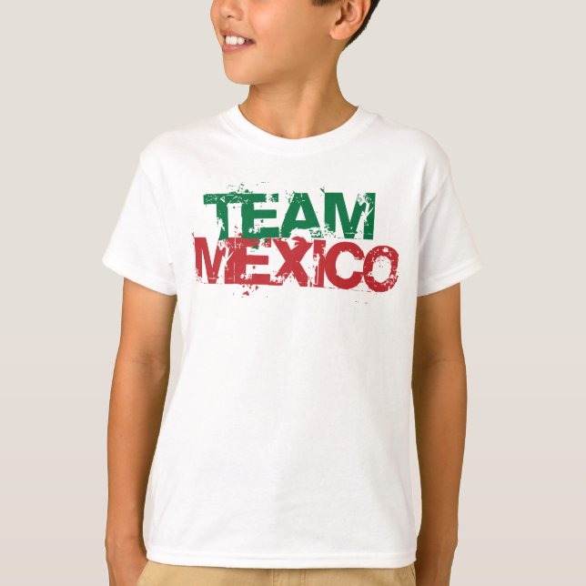 Mexikanisches Team Jersey T-Shirt (Vorderseite)