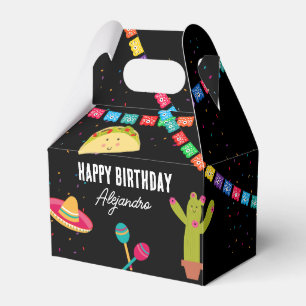 Mexikanisches Thema Fiesta - Taco Bout a party Bir Geschenkschachtel