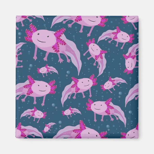 Mexikanisches Walking-Fisch-Muster Magnet (Vorne)