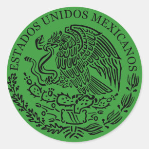 Mexikanisches Wappen Aufkleber