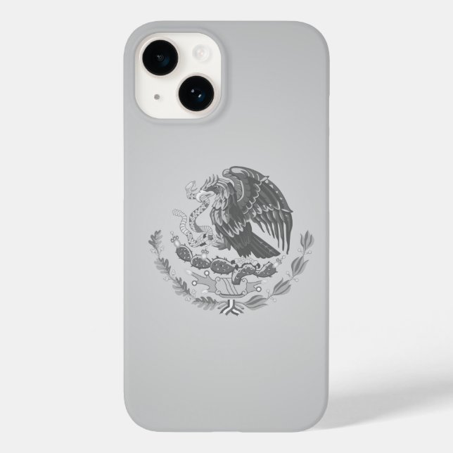 mexikanisches Wappen Case-Mate iPhone 14 Hülle (Rückseite)