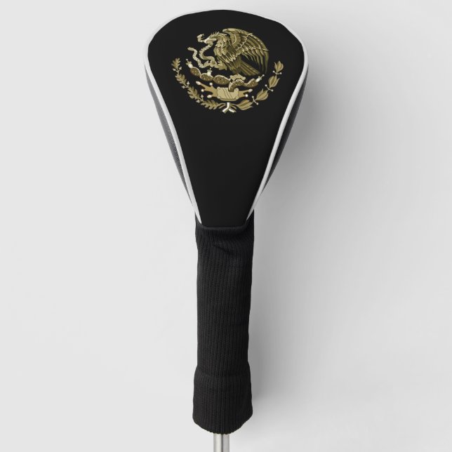 mexikanisches Wappen Golf Headcover (Vorderseite)