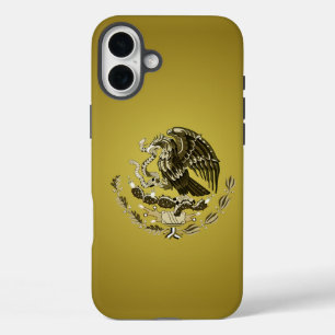 mexikanisches Wappen iPhone 16 Plus Hülle