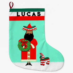 Mexikanisches Weihnachtsgeschenk Großer Weihnachtsstrumpf