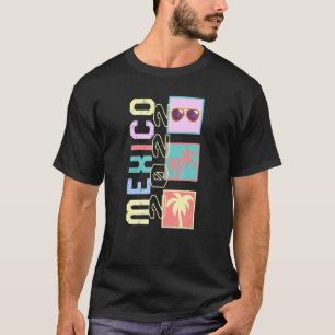Mexiko 2022 Urlaub Mexikanische Familie Matching B T-Shirt