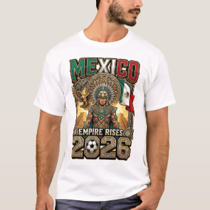 Mexiko 2026 Personalisiertes Fußball-Fan-T-Shirt T-Shirt