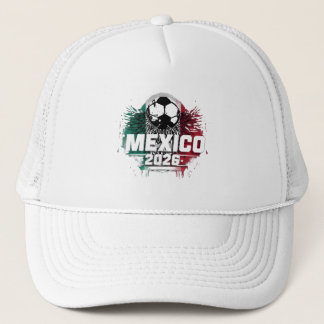 Mexiko 2026 Weltmeisterschaft Fußball Fan Trucker Truckerkappe