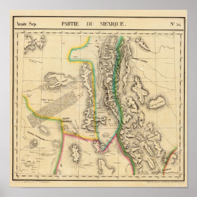 Mexiko 54 poster (Vorne)