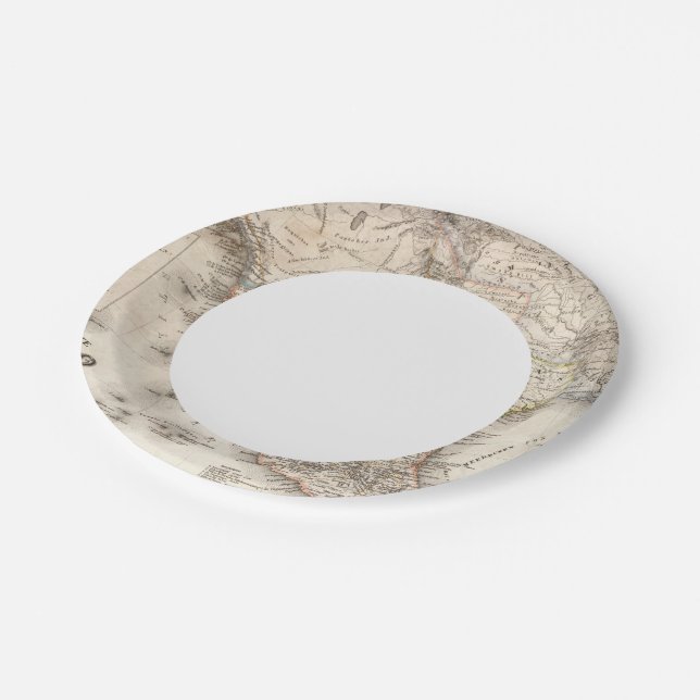 Mexiko 8 pappteller (Schrägansicht)