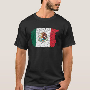 Mexiko-Adler-Emblem Mexikanische Flagge Mexikanisc T-Shirt