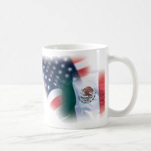 Mexiko-amerikanische Kaffee-Tasse mit Adler Kaffeetasse