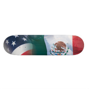 Mexiko-amerikanisches Skateboard