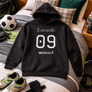 Mexiko Auswärts-Trikot Style Benutzerdefinierter R Hoodie
