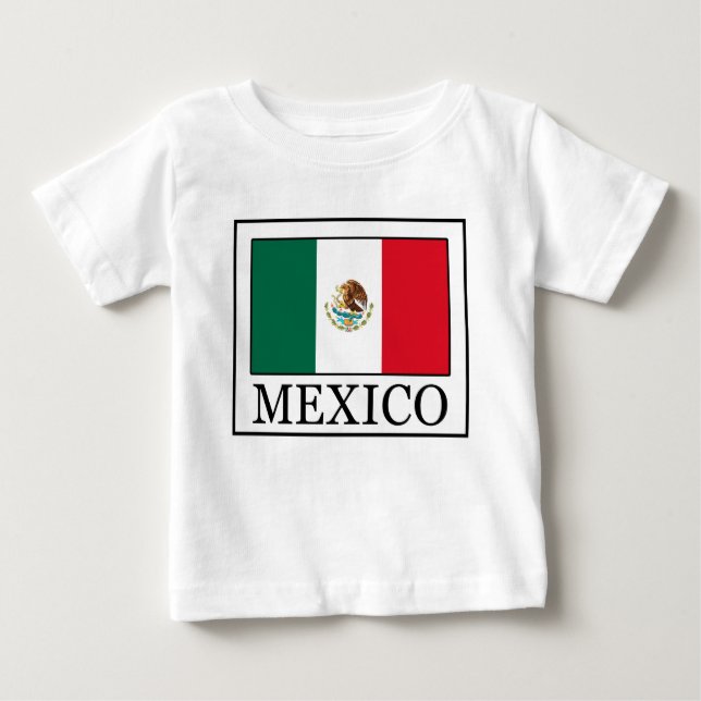 Mexiko Baby T-shirt (Vorderseite)