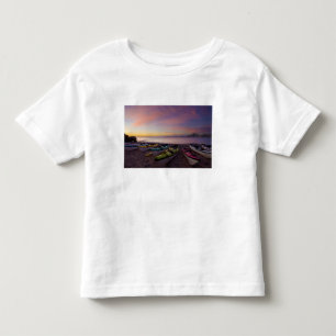 Mexiko, Baja, Golf von Kalifornien. Seekanus und Kleinkind T-shirt
