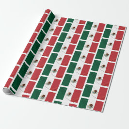 MEXIKO | Bandera de México | MEXIKAN FLAG Geschenkpapier